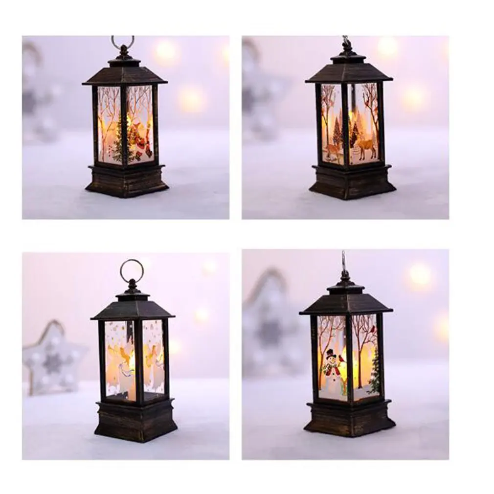 Рождественские украшения для дома светодиодный 1 шт. Рождественская свеча с