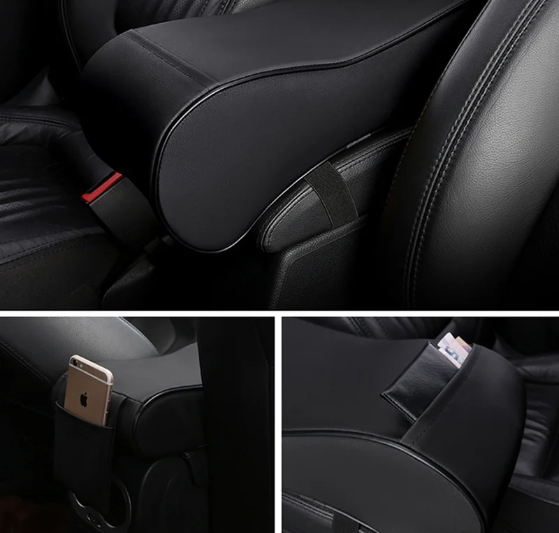 Auto Armlehnen Abdeckung Pad Konsole Arm Rest Pad Für Jeep Renegade Wrangler JK Grand Cherokee Compass Patriot Liberty-in Armlehnen aus Kraftfahrzeuge und Motorräder bei