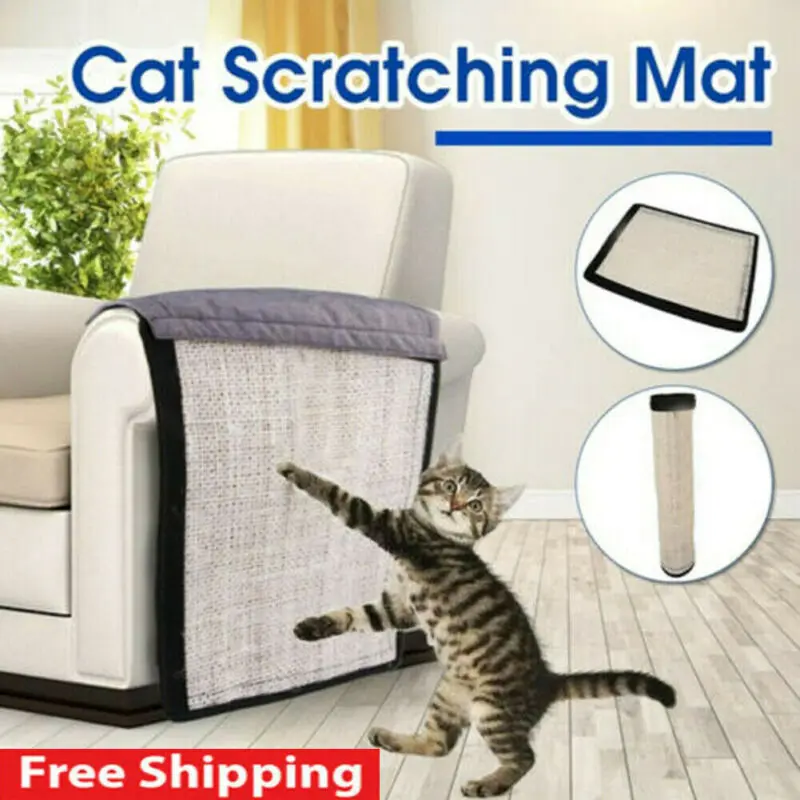 Pet Когтеточка для кошек гвардии коврик игрушка из сизаля кошки защитное покрытие