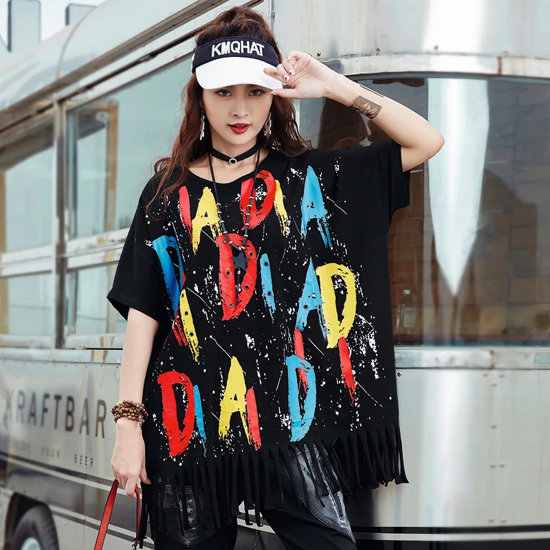 Max LuLu 2020 модные новые летние уличные женские роскошные футболки с принтом