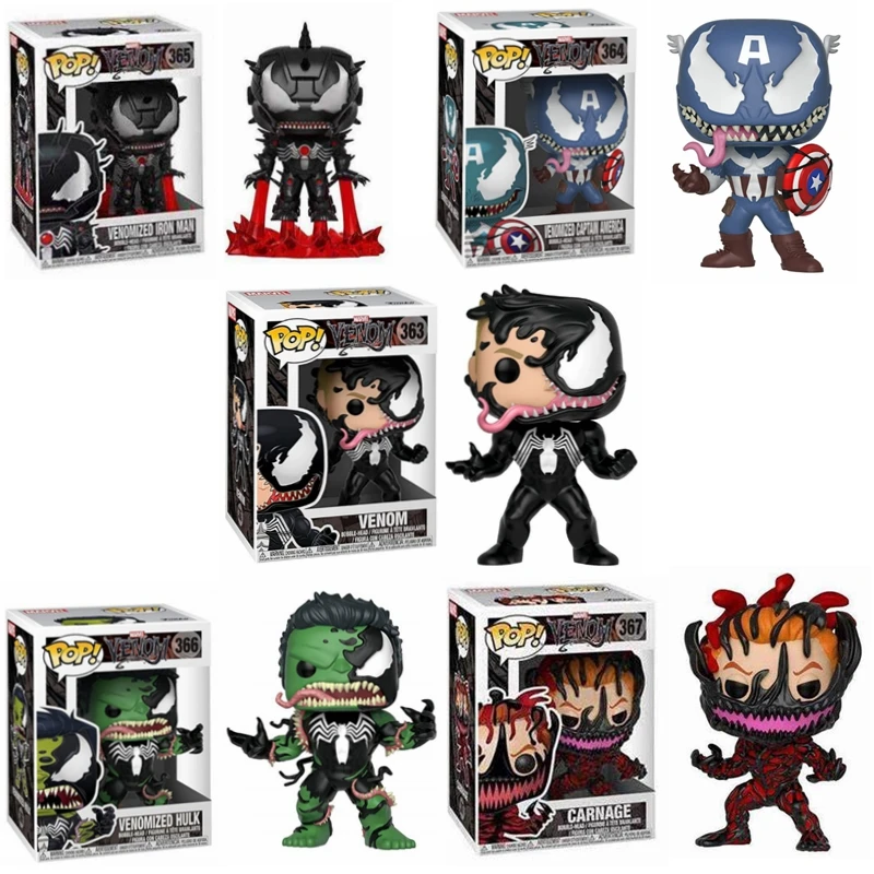 venomized captain america pop