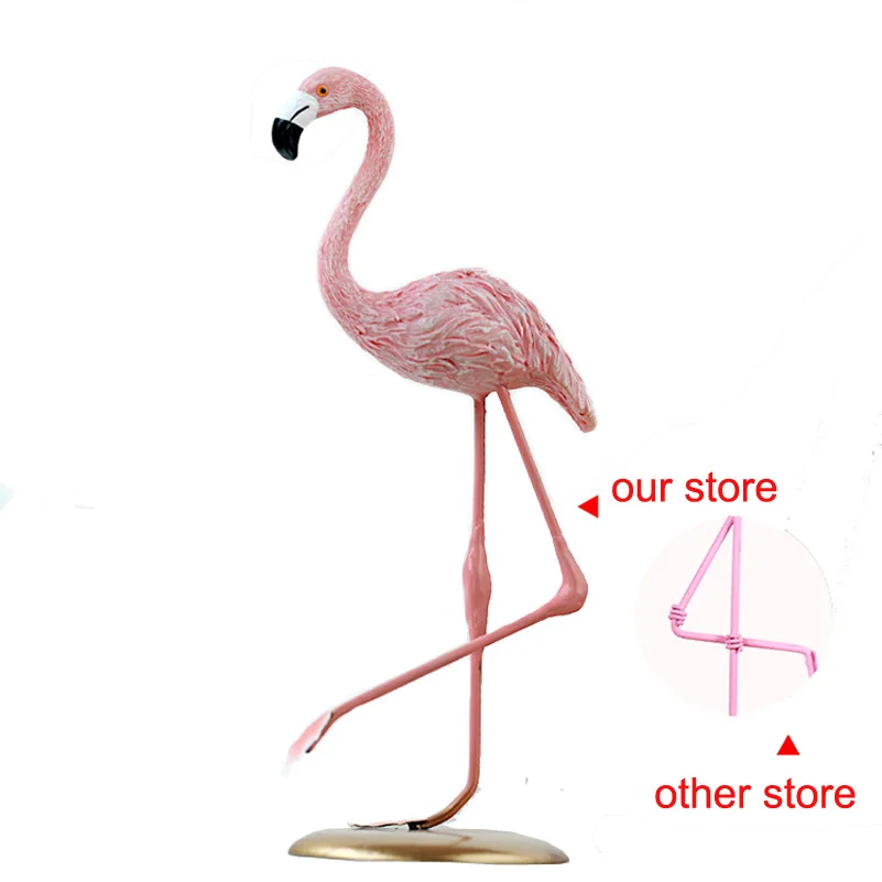 Смоляные Фламинго украшения для дома свадебный подарок стола Декор гостиной