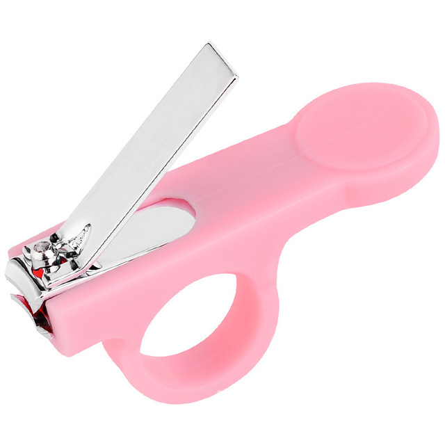 Safety Nail Clipper 1Pcs Finger Trimmer Scissor Non-slip Buckle Portable Mini Manicure Cutter Nail Scissors Baby Nail Care