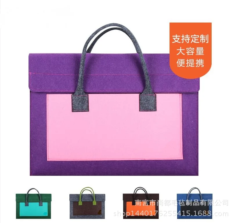 

2017 New Products Listed Simple Business New Style Laptop Bag File Bag Package Men And Women through