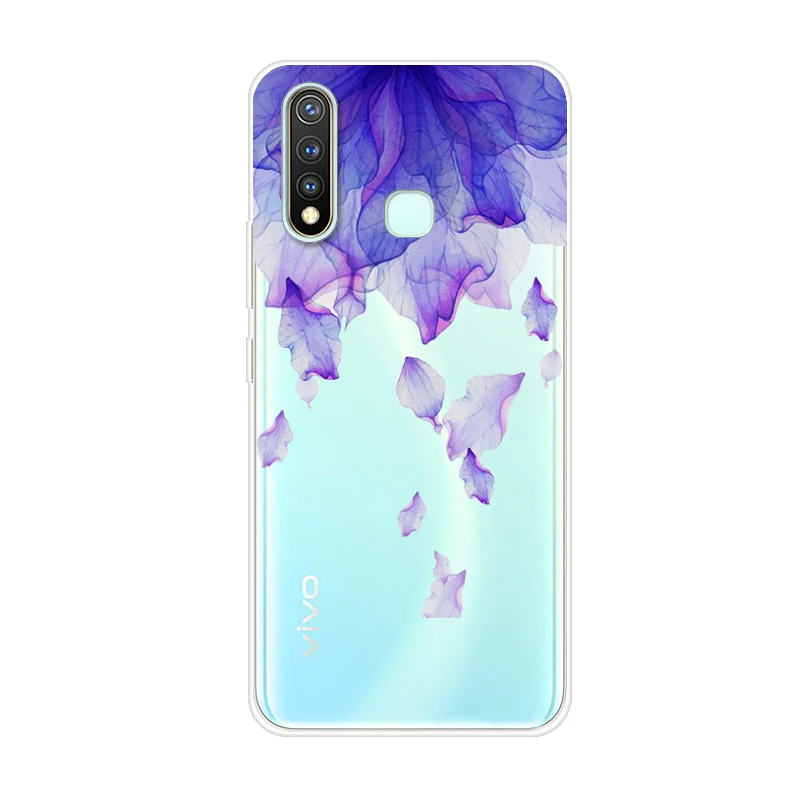 Чехол для Vivo Y19, милый мультяшный Мягкий ТПУ силиконовый чехол для телефона s, чехол для Vivo Y5s, чехол для Vivo U3, кот, животные, Fundas Y 19 - Цвет: 25