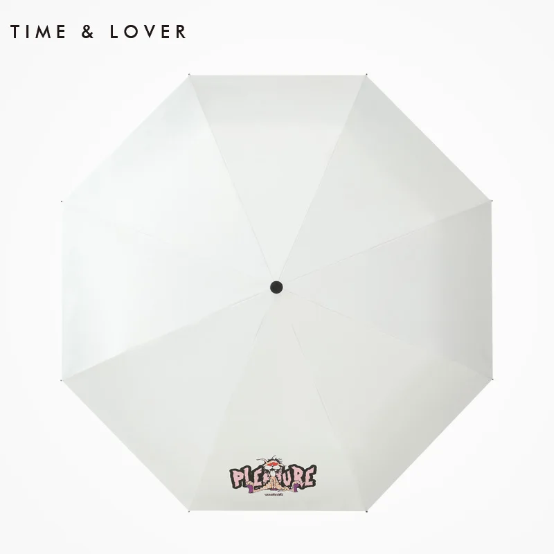 

Summer Umbrella UV Folding Rainy Protection Rainproof Umbrellas Sun Protection Parasol Printed Sun Female Capsule Cheap DD50YS
