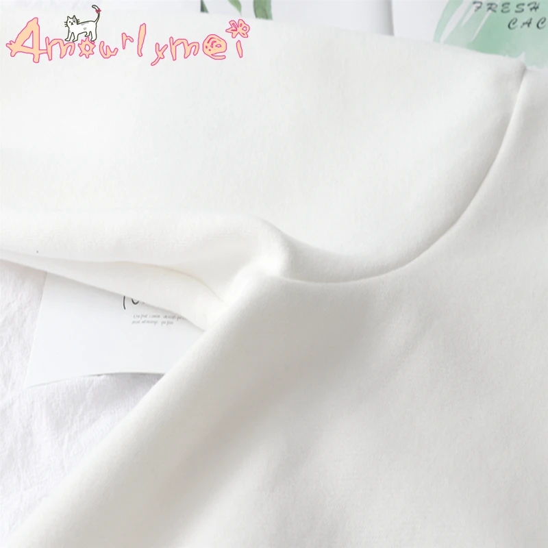 Толстовка с капюшоном и заячьими ушками в стиле Лолиты в японском стиле; женская зимняя теплая бархатная толстовка с капюшоном для студентов; пуловер Mori Girl