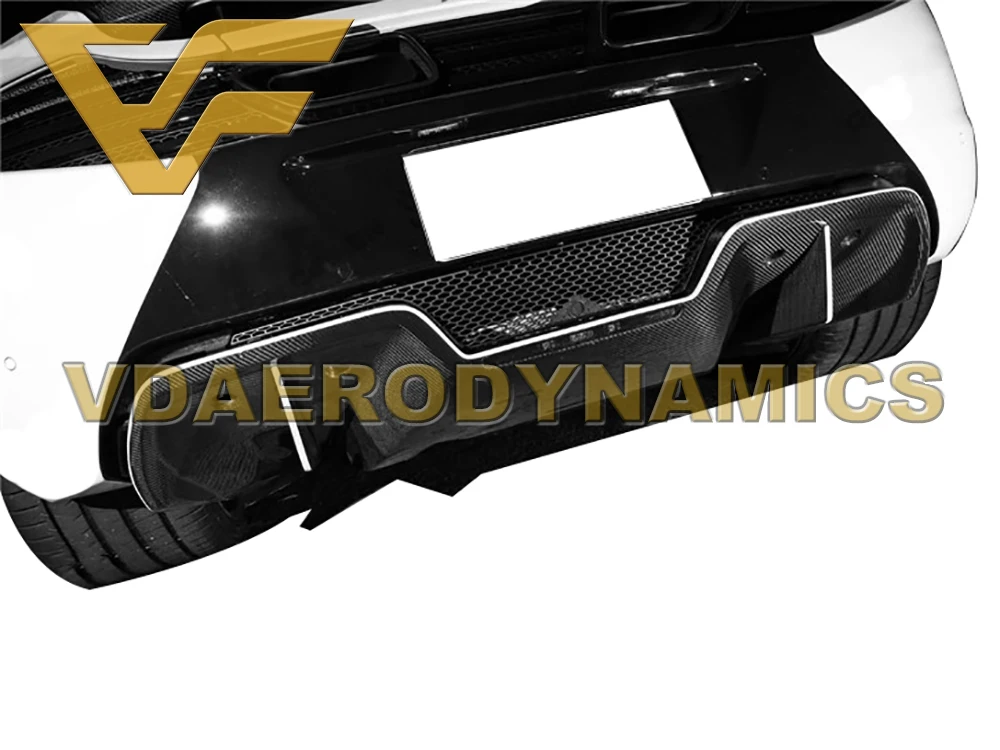 11-14 MP4 12C VAD-DMC поверхность из углеродного волокна задняя губа диффузор