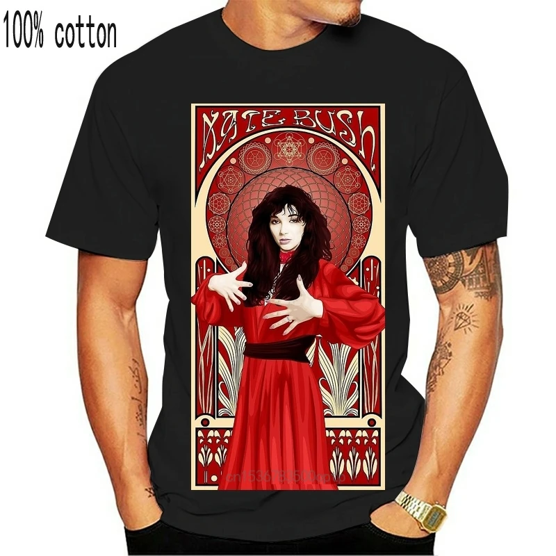 Мужская футболка Kate Bush с иллюстрациями унисекс принтом футболки Топ | Женская