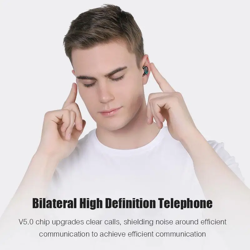 HobbyLane Q32 беспроводные наушники TWS Bluetooth 5,0 светодиодный дисплей 8D стерео звук Bluetooth наушники для iPhone Xiaomi d25