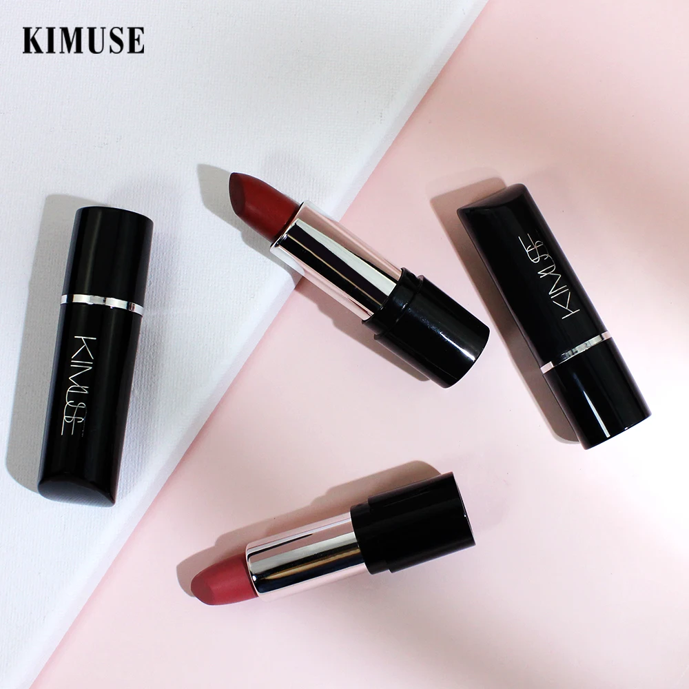 KIMUSE 10 цветов матовая фотоматовая помада для губ косметика легкая в нанесении