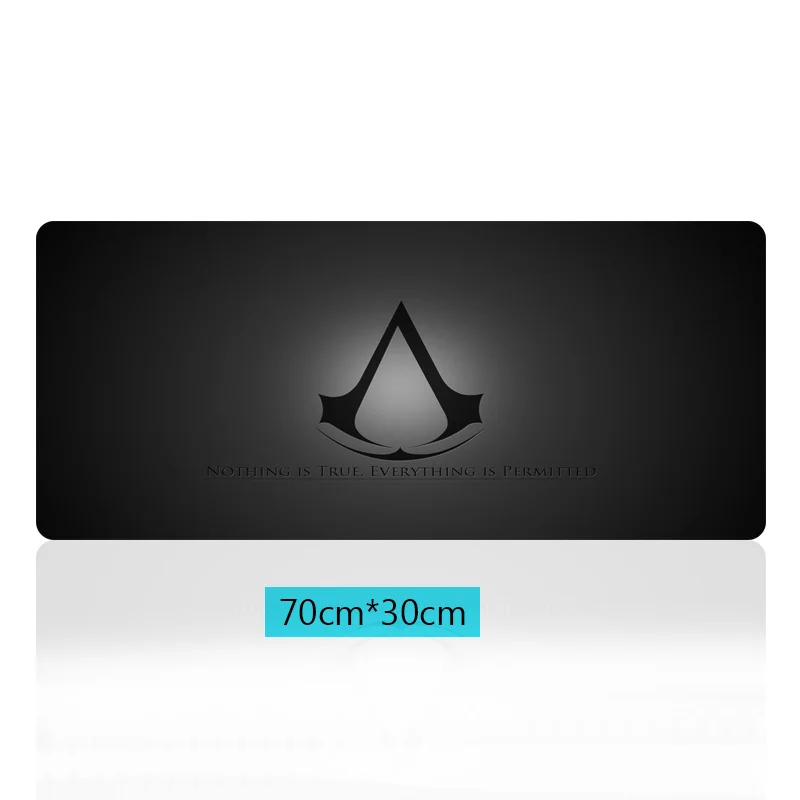 9 700*300*3 мм Assassins Creed игровой геймер Коврик для мыши плеер резиновый нескользящий коврик для мыши Коврик для мыши большой замок край ноутбук Настольный коврик - Цвет: 9