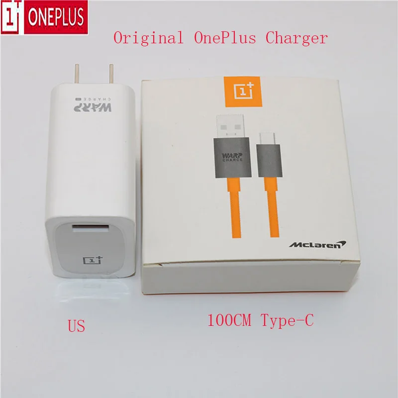 Оригинальное быстрое зарядное устройство One plus 7 Pro EU 5V6A Mclaren оранжевый кабель для