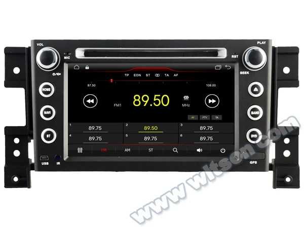 Excellent 7" Android 9.0 OS Car DVD Multimedia Navigation GPS Radio for Suzuki Grand Vitara 2005-2015 with Car Play / Android Auto Support 5