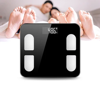 

Weight Scale Intelligent Data Analysis LED Display Sport Home Fitness Yoga Tools Electric App Body Fat Monitors Health Care