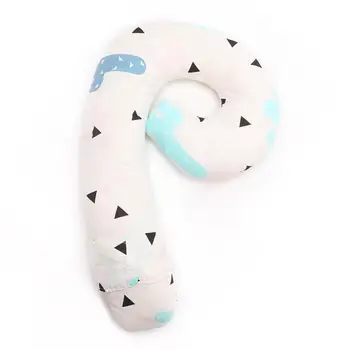 

Soft Peach Velvet Pillow Pure Color/Printing Safe Car Baby Neck Protect Infant Sleeping Stroller Pillow Cushion Home Textile