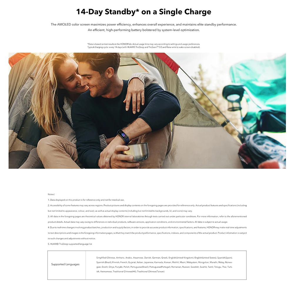 HONOR Band 5 фитнес умный Браслет мониторинг сердечного ритма 5 АТМ водонепроницаемый плавающий Bluetooth 4,2 смарт часы наручные часы