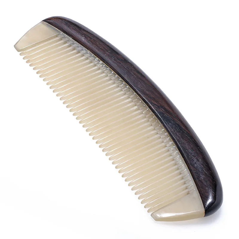 

Profession Wholesale Boutique Ebony Comb Africa Ebony Claw Wooden Comb Fine Tooth Wave Sessile Logo Customizable