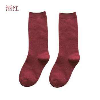 

Fashion Spring and autumn new ladies long tube cotton socks