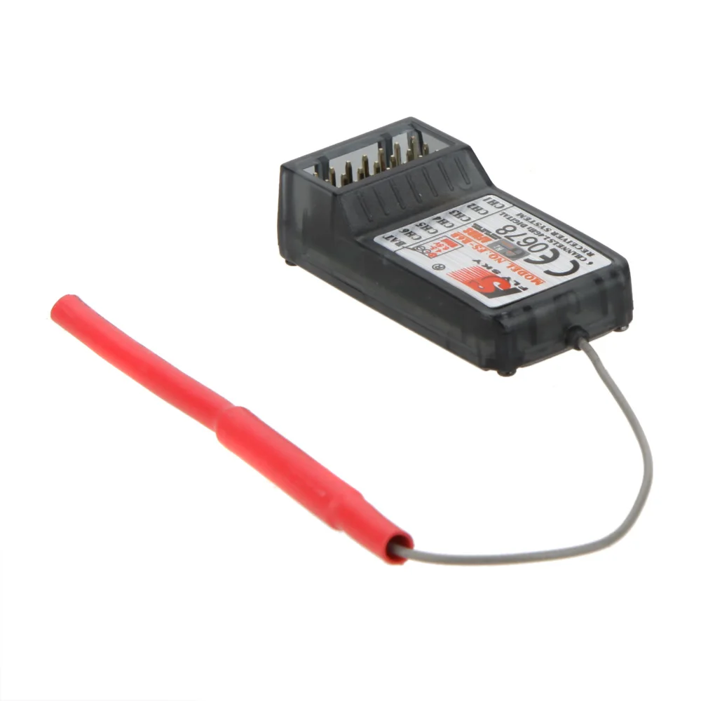 2 предмета оригинальный FlySky FS-R6B 4 ГГц 6CH приемник для TH9X FS-CT6B FS-T6 передатчик |