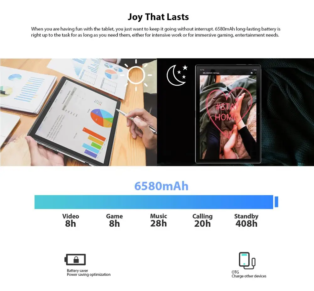 Blackview Tab 8 планшет с 10 1 дюймовым дисплеем восьмиядерным процессором ОЗУ 4 Гб ПЗУ 64
