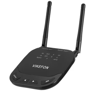 

VIKEFON Bluetooth 5.0 Transmitter Receiver Wireless o Adapter for TV PC,Support Aptx & HD &LL Switch,Long Rang
