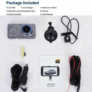

Bracket Car DVR Replacement Tool Parts Surveillance Dual lens Night vision