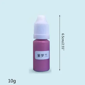 

18 Pcs/set DIY Crystal Epoxy Pigment Handmade Macaron Color Oily Colorant 83XF