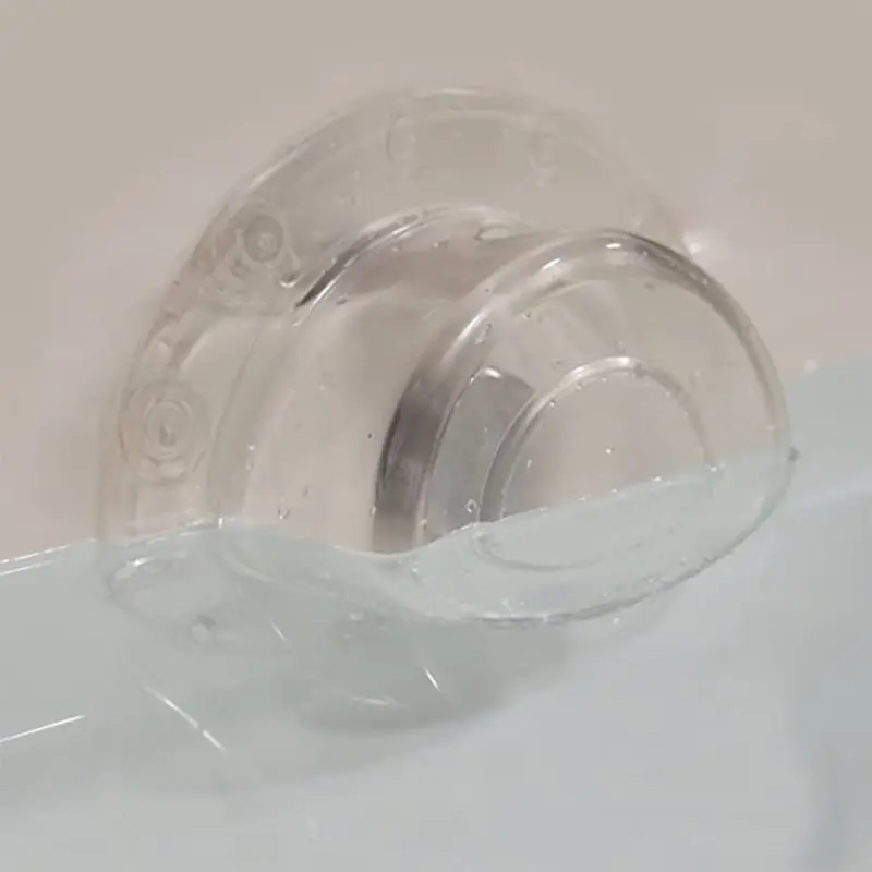Bottomless Bath Overflow Drain Cover Adds Water to Tub