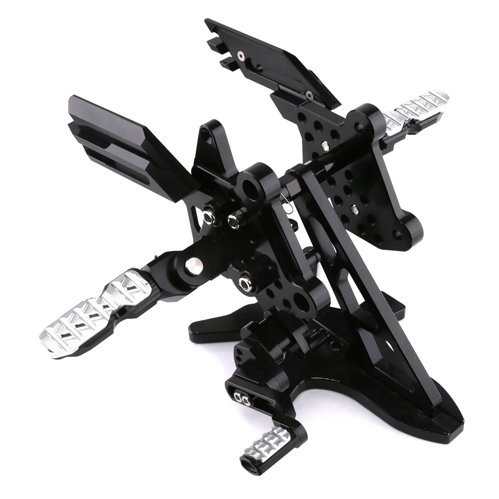 

For Honda CBR650F CB650F 2014-2018 Motorcycle CNC Aluminum Alloy Accessories Footrest Foot Rest Pegs Rear Sets Rearset