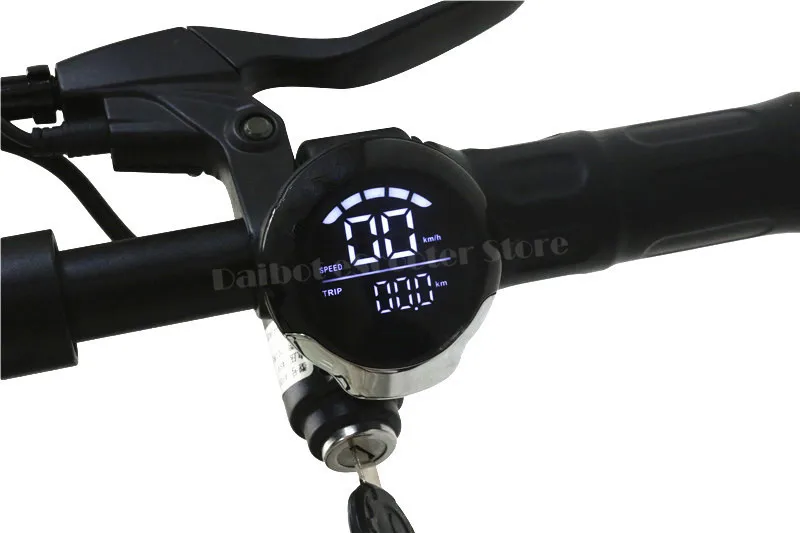 UBGO Foldable Electric Scootor 10 Inch with 1000W Brushless Motor 48V Single Driver Electric Bike for adult (4)