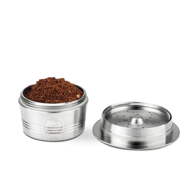 

Stainless Steel Coffee Capsule Pod Reusable For Caffitaly Kfee Coffee Machine For Tchibo Cafissimo Mini 313212