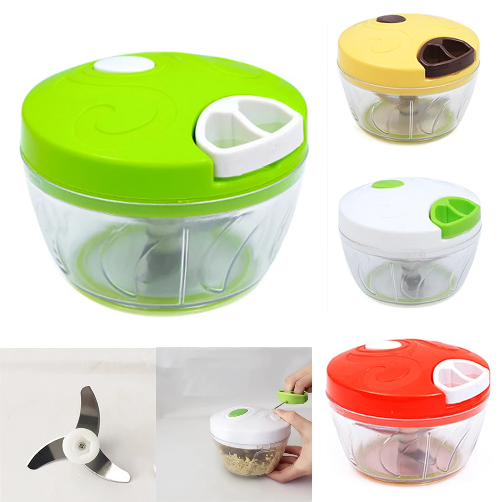 

New Manual Fruit Vegetable Chopper Hand Pull Food Cutter Onion Nuts Grinder Mincer Shredder Multifunction Kitchen Accessories