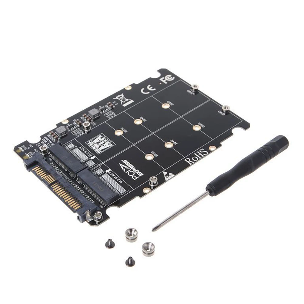 M.2 NVME SSD к U.2 адаптер расширения карты интерфейс компьютерные аксессуары Добавить на компоненты стабильная полная скорость преобразования 2 в 1