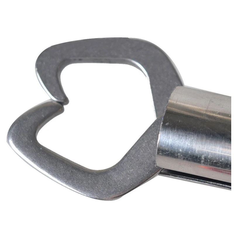 T type stainless steel weighing function none fish catcher fishing gripper landing fishing light weight compact fish grip fish g