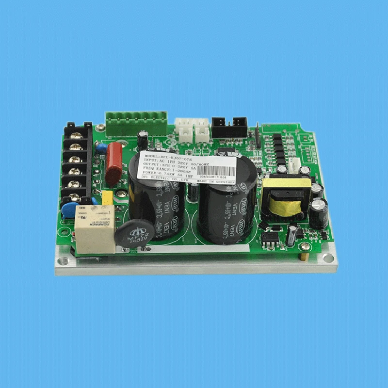 주파수 변환기, VFD 모터 속도 제어, 가변 드라이브, 220 v, 3 상 인버터 보드, 0.4KW, 0.75KW, 1.5KW