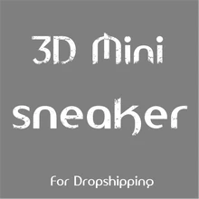 3D Мини кроссовки брелок телефон ремешок для дропшиппинг и