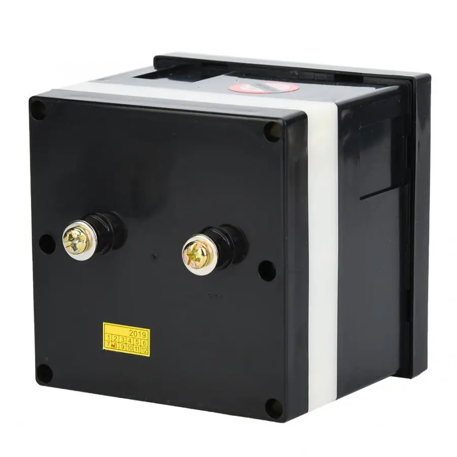 Частотный счетчик квадратный панельный частотомер 45-55Hz AC 380V 1,5 Высокоточный Частотный тестер Аналоговый панельный метр