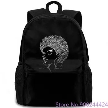 

zCrew Women Graphic For Women Melanin Womens Afro Black backpack
