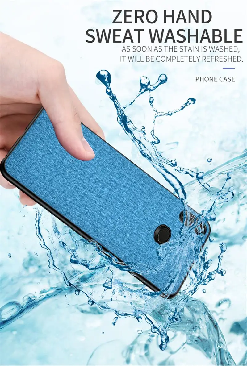 Для samsung Galaxy A10s SM-A107F/DS чехол тканевый силиконовый мягкий край противоударные Чехлы для телефона для samsung A10s чехлы