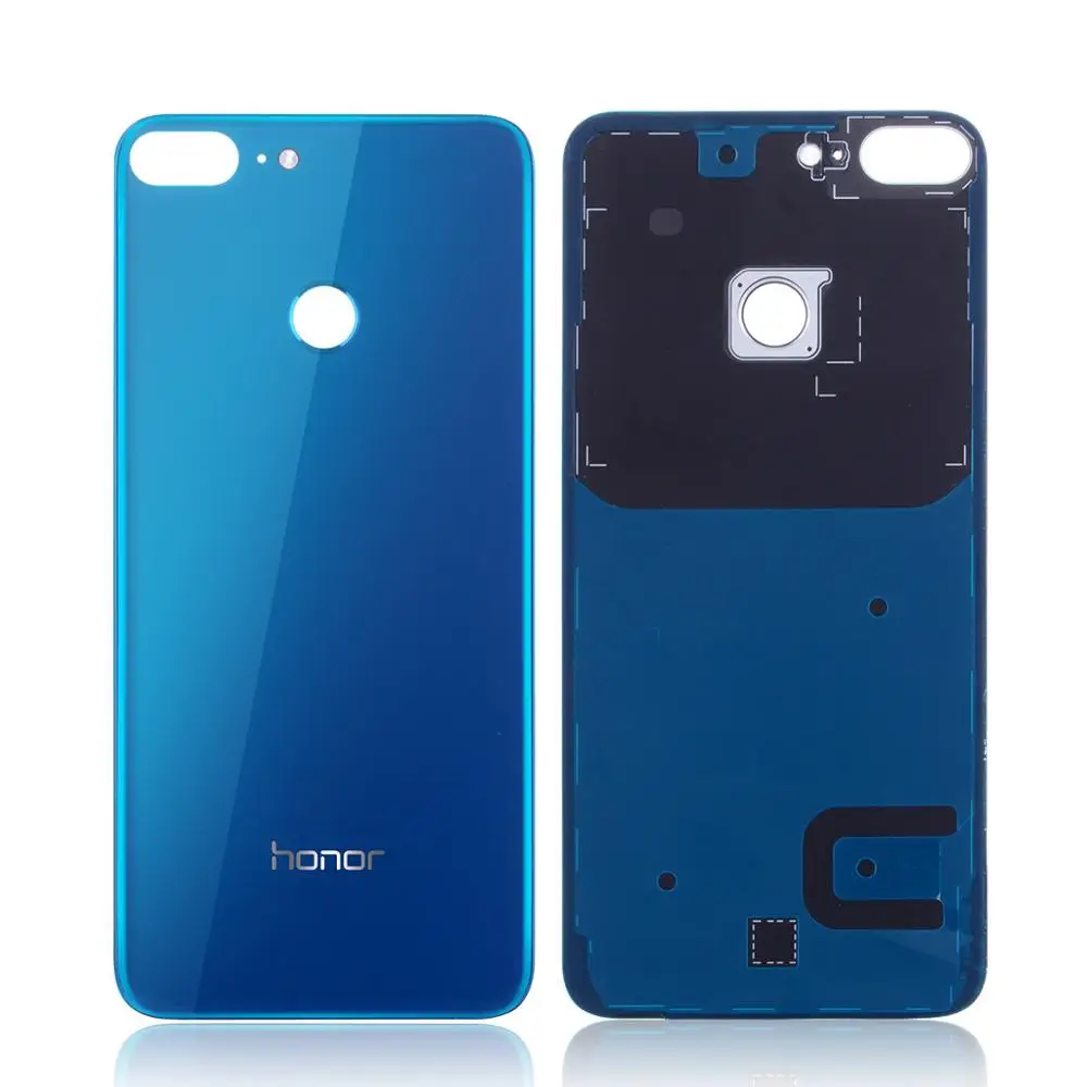 Sky Blue Задний корпус для Honor 9 Lite стеклянная задняя крышка Замена для Huawei Honor 9 Lite Задняя крышка батареи мобильный телефон - Цвет: Sky Blue