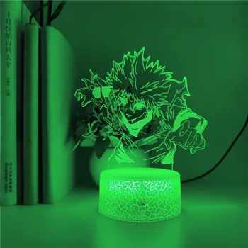 

Smart Phone Control 3d Night Lamp Anime Hunter X Hunter KILLUA ZAOLDYECK for Kids Children Bedroom Decor Nightlight Gifts
