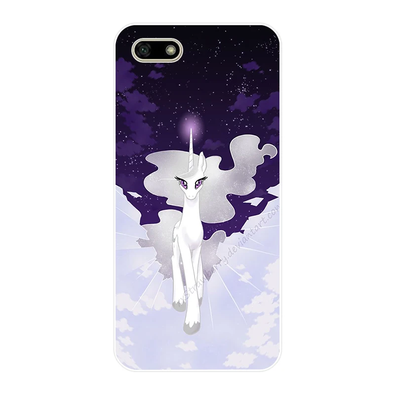 Мягкий силиконовый чехол из ТПУ для huawei Honor 7a 5 45 pro 7 дюйма 230FG с рисунком My Little Pony