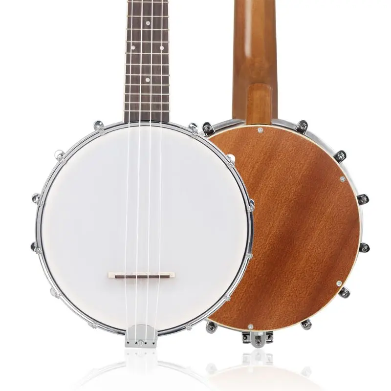 IRIN нейлон 4 струны концертная Banjo Uke укулеле бас гитара для музыкальных струнных инструментов подарок любителю