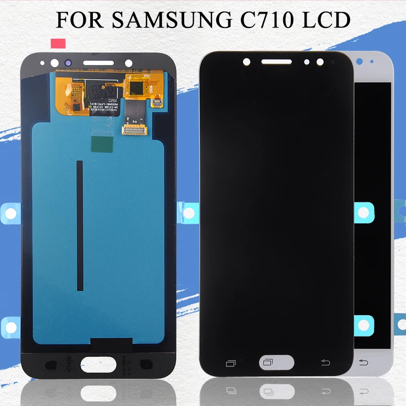 

Dinamico 1Pcs C7 2017 Lcd For Samsung Galaxy C8 Lcd With Touch Screen Digitizer Assembly C710 LCD J7 Plus Display With Tools