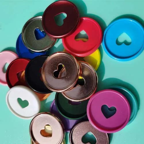 100PCS Mushroom Hole Notepad Binding Buckle Plastic Binding Disk Clip Ring Notebook Office Learning Supplies