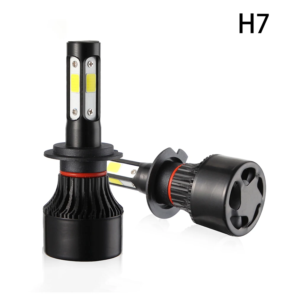 1 пара Multi по бокам H7 H8/9/11 лет 9005/HB3 9006/HB4 H4/HB2 100W 10000LM светодиодный головной светильник лампы для фар преобразования туман светильник