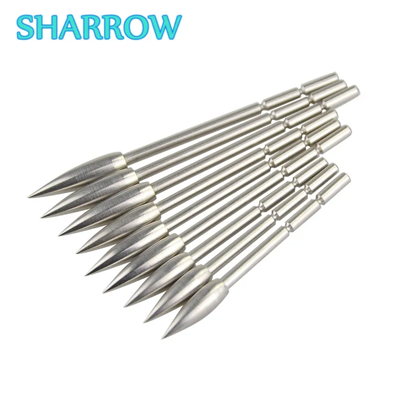 

12/24Pcs Archery Arrowheads Tips Insert Point 80/100/120gr Arrow Head Fit ID3.2mm Arrow Shaft For Shooting Training Accessories
