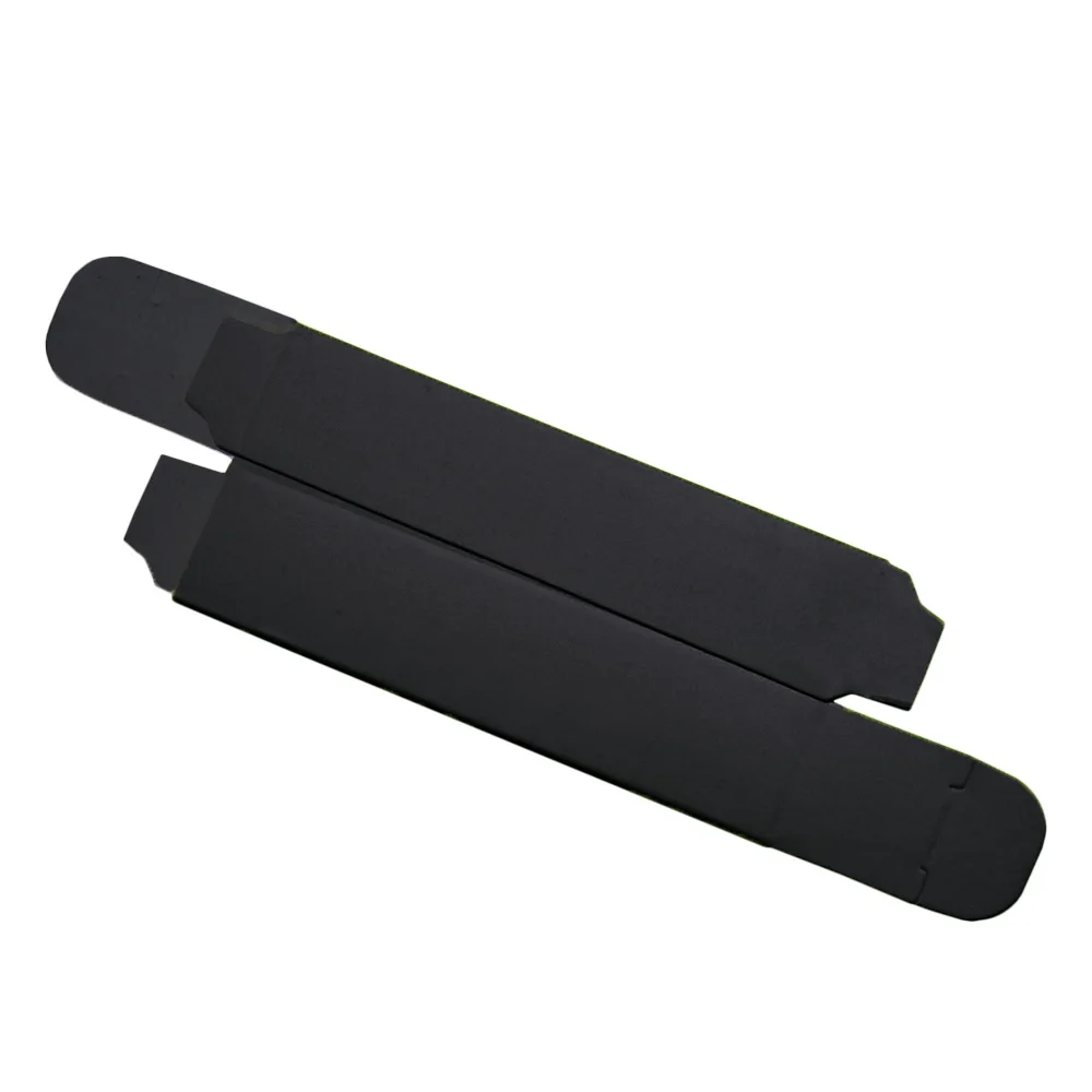 Black 2x2x8,5 см Свадебная подарочная упаковка для помады бумажная коробка цветная крафт-бумага вечерние подарочные декоративные коробки 100 шт./партия - Цвет: Black