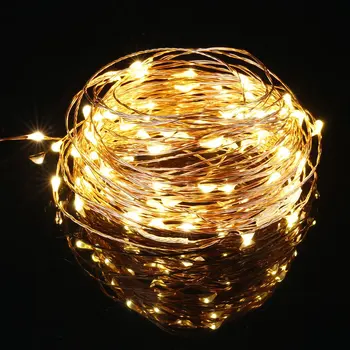 

100 LED 10m LED Light String DC Plug Application in Christmas Decoration Company Crafts Gifts Garden Decoration